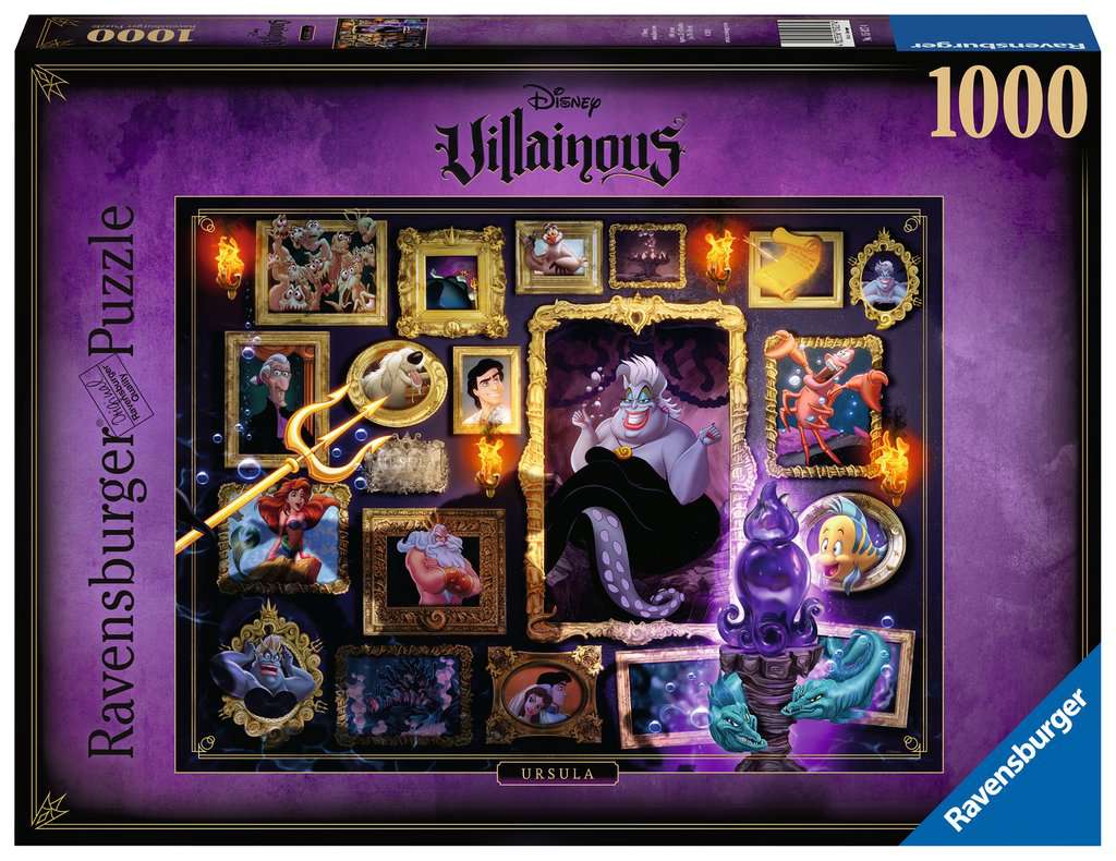 Disney Villainous: Ursula - Puzzle 1000 Teile