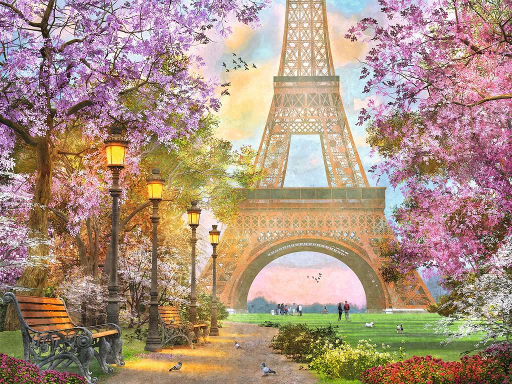 Verliebt in Paris - Puzzle 1500 Teile