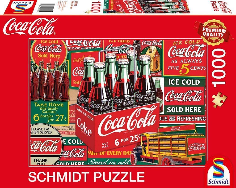 Coca Cola - Klassiker - 1000 Teile Puzzle