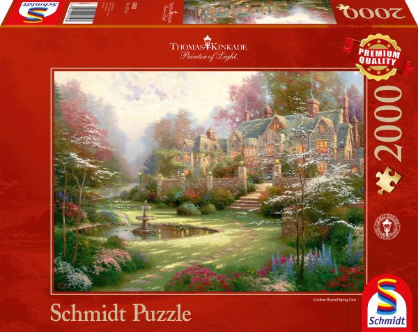 Thomas Kinkade - Landsitz - 2000 Teile Puzzle