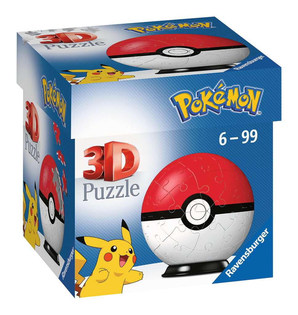 Pokémon Pokéballs - 3D Puzzle 54 Teile