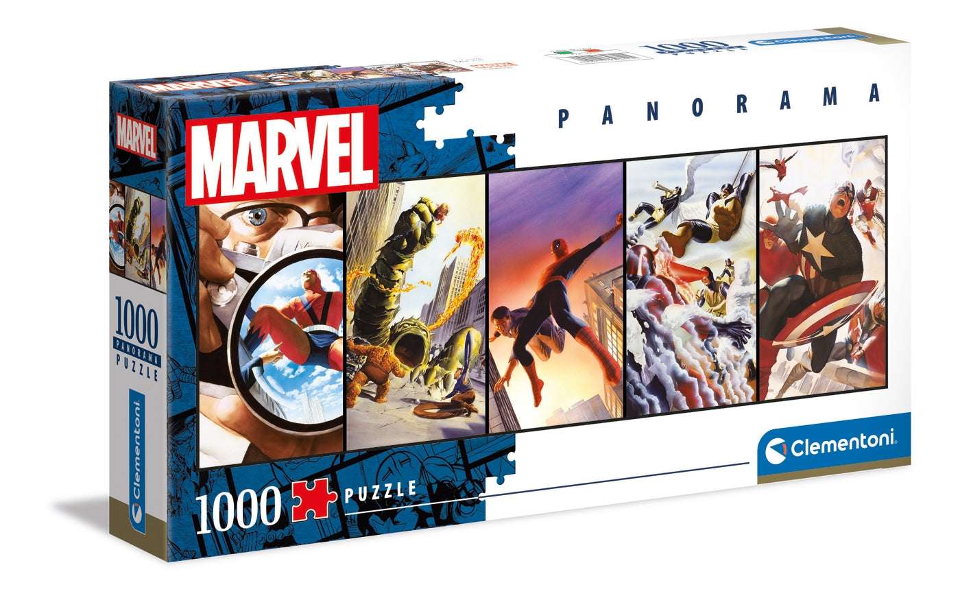 Clementoni 39611 - 1000 Teile Panorama Puzzle - Marvel