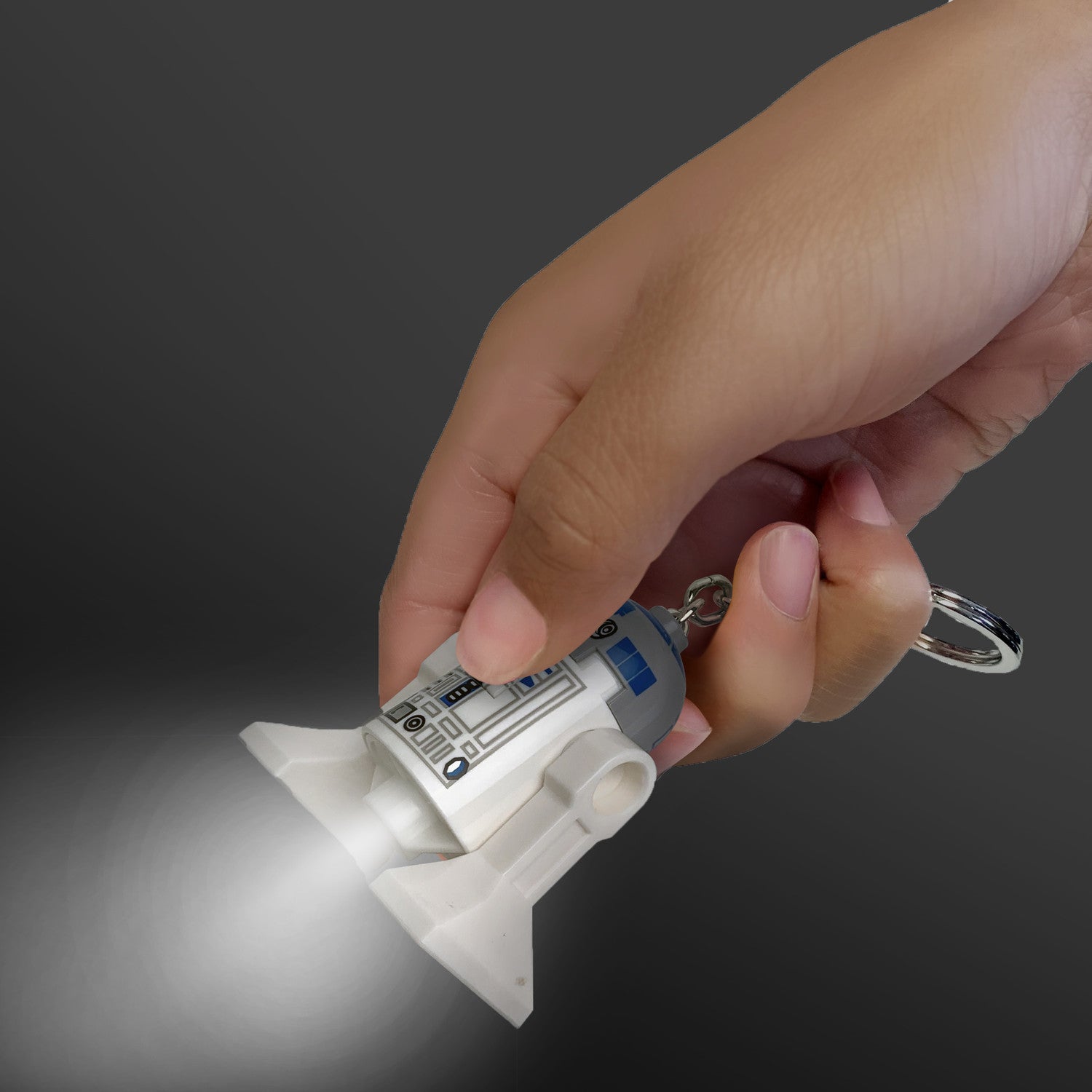 LEGO® Star Wars - R2D2 Schlüsselanhänger mit Taschenlampe