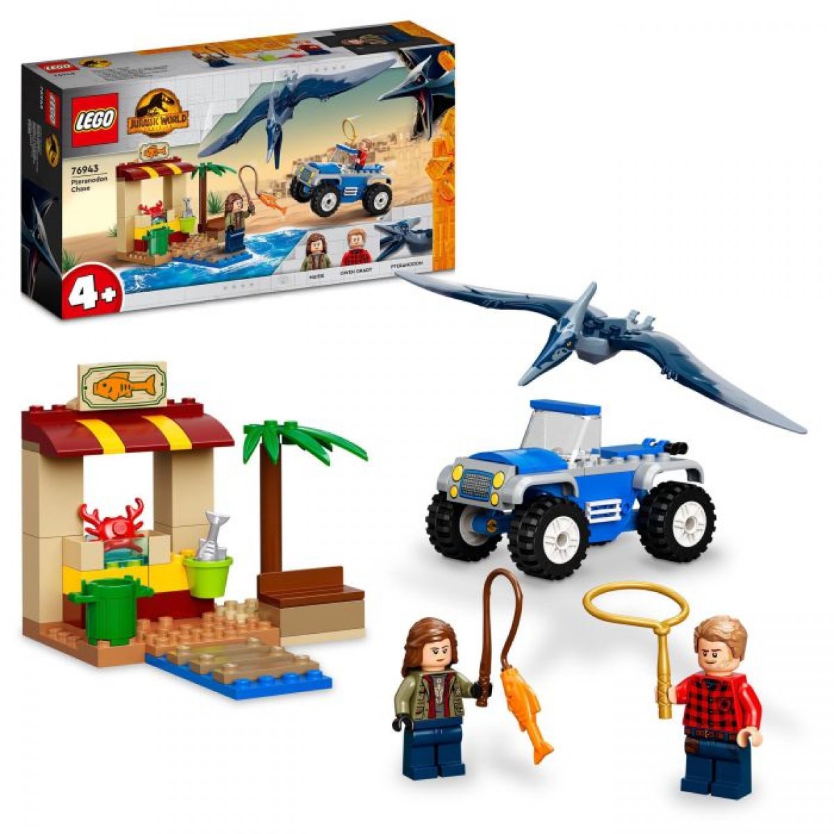LEGO® 76943 - Jurassic World - Pteranodon-Jagd