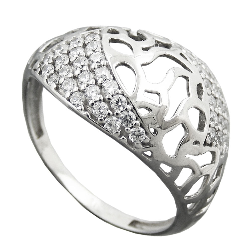 Ring, mit Zirkonias, Silber 925